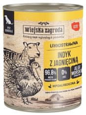 Wiejska Zagroda Wiejska Zagroda Krůta S Jehněčím Masem Konzerva 800G