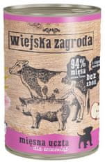 Wiejska Zagroda Wiejska Zagroda Masová Hostina Puppy Konzerva 400G