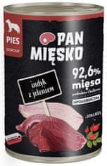 Pan Mięsko Pan Mięsko Krmivo Mokré Pro Psy Krůta S Jelenem Konzerva 400G