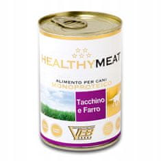 4DOG Healthy Meat Pes Mono Krůta A Špalda Konzerva 400G