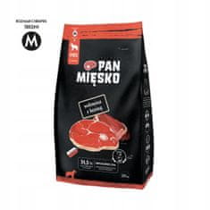 Pan Mięsko Pan Mięsko Krmivo Suché Pro Psa - Hovězí A Kozí Křupky M 20Kg