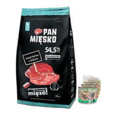 Pan Mięsko Pan Mięsko Krmivo Suché Pro Psa - Vepřové A Divočák Křupky Xl 20Kg