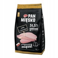 Pan Mięsko Pan Mięsko Krmivo Suché Pro Psa - Krůta A Bažant Křupky S 3Kg