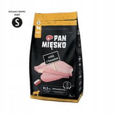 Pan Mięsko Pan Mięsko Krmivo Suché Pro Psa - Krůta A Bažant Křupky S 3Kg