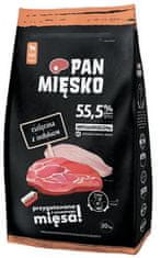 Pan Mięsko Pan Mięsko Krmivo Suché Pro Psa - Telecí A Krůta Křupky M 20Kg