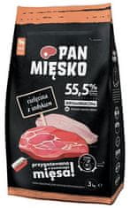 Pan Mięsko Pan Mięsko Krmivo Suché Pro Psa - Telecí A Krůta Křupky M 3Kg