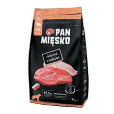 Pan Mięsko Pan Mięsko Krmivo Suché Pro Psa - Telecí A Krůta Křupky M 9Kg