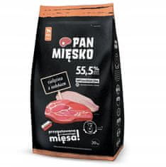 Pan Mięsko Pan Mięsko Krmivo Suché Pro Psa - Telecí A Krůta Křupky M 20Kg