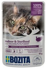 Bozita Cat Indoor & Sterilised Krůta V Želé Sáček 85G