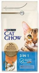 Purina Cat Chow Purina Cat Chow 3In1 S Krůtím Masem 1,5Kg
