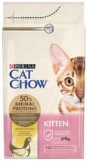 Purina Cat Chow Chow Kitten S Kuřecím Masem 1,5Kg