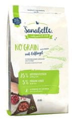 Sanabelle Adult No Grain Geflugel - Bez Obilovin S Drůbežím 400G