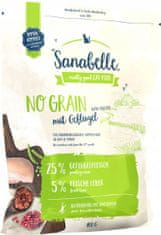 Sanabelle Adult No Grain Geflugel - Bez Obilovin S Drůbežím 400G