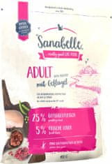 Sanabelle Adult Geflugel S Drůbežím 400G