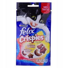 Felix Crispies Hovězí A Kuře 45G