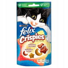 Felix Crispies Hovězí A Kuře 45G