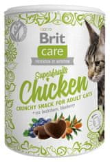 Brit Care Cat Snack Superfruits Kuře 100G