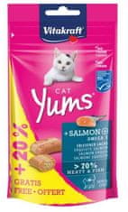 Vitakraft Cat Yums Losos 48G (20% Bonus)