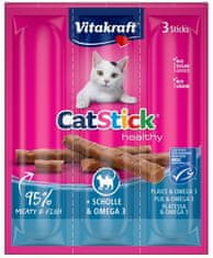 Vitakraft Cat Stick Classic Platýs + Omega3 3Ks [31218]