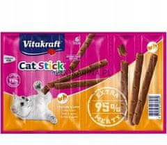 Vitakraft Cat Stick Classic Krůta + Jehněčí 6 Ks [23846]