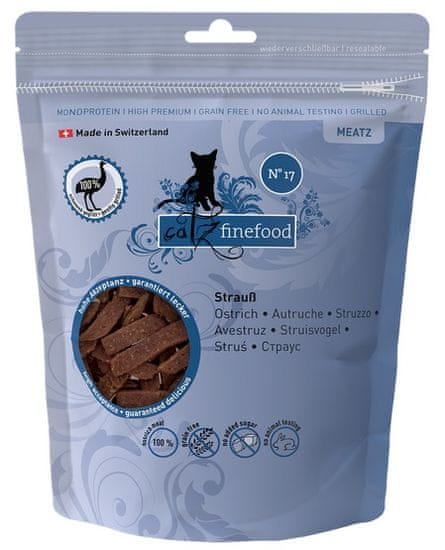 Catz finefood  Meatz N.17 Pštros 45G