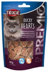 Trixie Premio Ducky Hearts - Kachní Srdce 50G [42705]