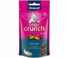 Vitakraft Cat Crispy Crunch Losos 60G [2428815]