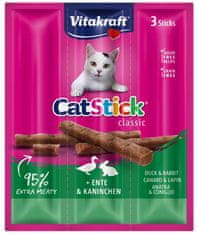 Vitakraft Cat Stick Classic Kachna A Králík 18G [18200]