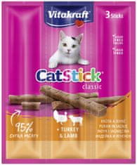 Vitakraft Cat Stick Classic Krůta A Jehněčí 18G [18202]