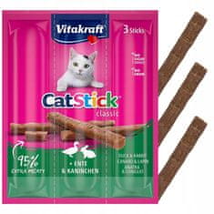 Vitakraft Cat Stick Classic Kachna A Králík 18G [18200]