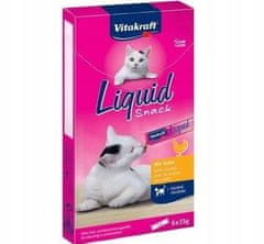 Vitakraft Cat Liquid-Snack S Kuřecím Masem 6X15G [16424]