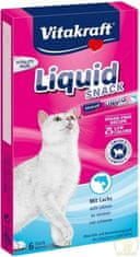 Vitakraft Cat Liquid-Snack S Lososem 6X15G [16423]