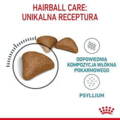 Royal Canin  Hairball Care Krmivo Pro Dospělé Kočky, Eliminace Koulí V