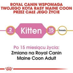 Royal Canin  Maine Coon Kitten Krmivo Suché Pro Koťata, Do 15 Měsíců, Plemeno