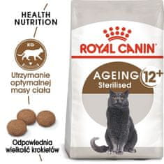 Royal Canin  Ageing +12 Sterilised Krmivo Suché Pro Zralé Kočky, Steril