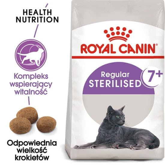 Royal Canin  Sterilised 7+ Krmivo Pro Dospělé Kočky, Od 7 Do 12 Let