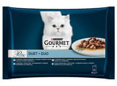 Gourmet Perle Duet Rybí Sáčky 4X85G