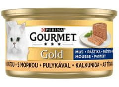 Gourmet Gold Mus S Krůtím Masem 85G