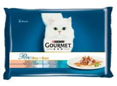 Gourmet Perle Duet Rybí Sáčky 4X85G