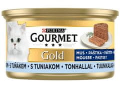 Gourmet Gold Mus S Tuňákem 85G