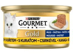 Gourmet Gold Mus S Kuřecím Masem 85G