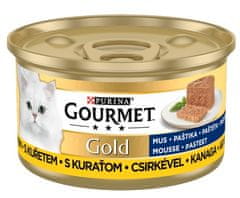 Gourmet Gold Mus S Kuřecím Masem 85G