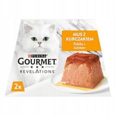 Gourmet Revelations Pěna S Kuřecím Masem 2X57G