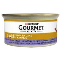 Gourmet Gold Savoury Cake S Jehněčím Masem A Zelenými Fazolemi 85G