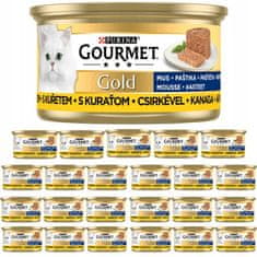 Gourmet Gold Mus S Kuřecím Masem 85G