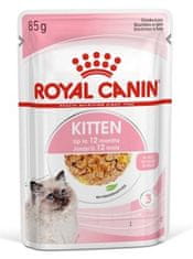 Royal Canin  Kitten V Želé Krmivo Mokré Pro Koťata Do 12 Měsíců