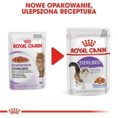 Royal Canin  Sterilised V Želé Krmivo Pro Dospělé Kočky, Steril