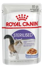 Royal Canin  Sterilised V Želé Krmivo Pro Dospělé Kočky, Steril