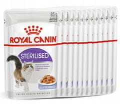 Royal Canin Indoor Sterilised Jelly Krmivo Pro Dospělé Kočky Sterilní