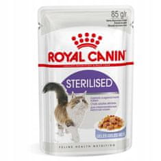 Royal Canin  Sterilised V Želé Krmivo Pro Dospělé Kočky, Steril 85g 1 kus